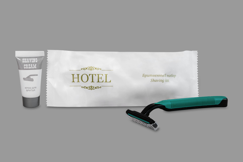 Бритвенный набор в упаковке 